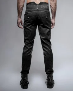 Pantalon Gothique Victorien Homme PUNK RAVE 7 Pantalon Gothique Victorien Homme PUNK RAVE -DISCOBOLE Soldes k2382