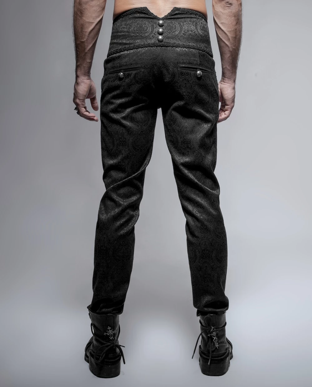 Pantalon Gothique Victorien Homme PUNK RAVE 4 Pantalon Gothique Victorien Homme PUNK RAVE – Image 2