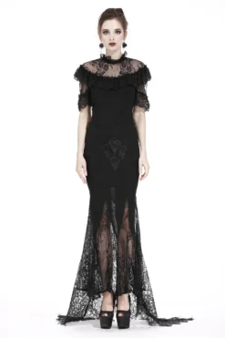 Longue Jupe Sirène DARK IN LOVE -DISCOBOLE Soldes kw127 100 900