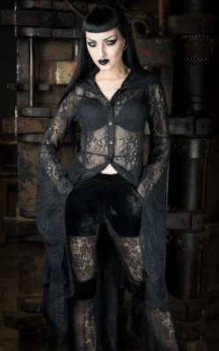 Tunique Gothique En Dentelle -DISCOBOLE Soldes lace overdress 1 2 900