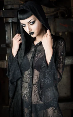 Tunique Gothique En Dentelle -DISCOBOLE Soldes lace overdress 3 900