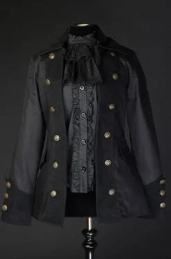 Veste Pirate Femme 8 Veste Pirate Femme -DISCOBOLE Soldes ladies pirate coat 900