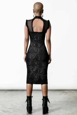 Robe KILLSTAR 'Lady Anti-Christ' -DISCOBOLE Soldes lady anti christ midi dress d x1600 900