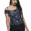 Haut KILLSTAR 'lulu Bardot Top'
