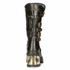 Bottes Cuir New Rock M.1021-C4 -DISCOBOLE Soldes m 1021 c4 5 900