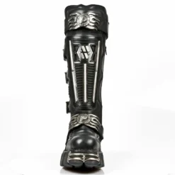 Bottes Cuir New Rock M.1024-S1 -DISCOBOLE Soldes m 1024 s1 3 900