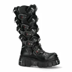 Bottes Cuir New Rock M.755-C4 -DISCOBOLE Soldes m 755 c4 1 900