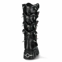Bottes Cuir New Rock M.755-C4 -DISCOBOLE Soldes m 755 c4 5 900