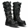 Bottes Cuir New Rock M.755-C4 -DISCOBOLE Soldes m 755 c4 900