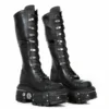 Bottes Cuir New Rock M.TANK004-C1 -DISCOBOLE Soldes m tank004 c1 900