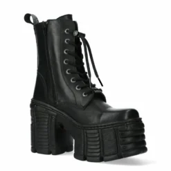 Bottines Cuir New Rock M-TM001-C1 -DISCOBOLE Soldes m tm001 c1 3 900