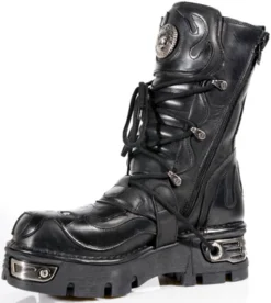Bottes Gothiques NEW ROCK N°107 Black -DISCOBOLE Soldes m107s34