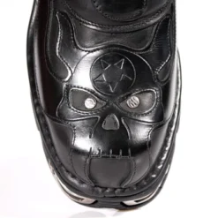 Bottes Gothiques NEW ROCK N°107 Black -DISCOBOLE Soldes m107s38
