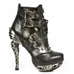 Bottines Gothiques Cuir NEW ROCK 'magneto'
