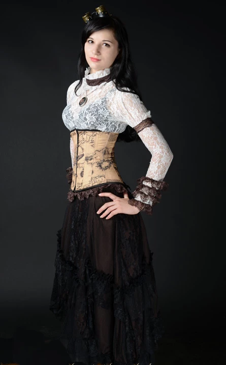 Jupe Steampunk à Volants 6 Jupe Steampunk à Volants – Image 4