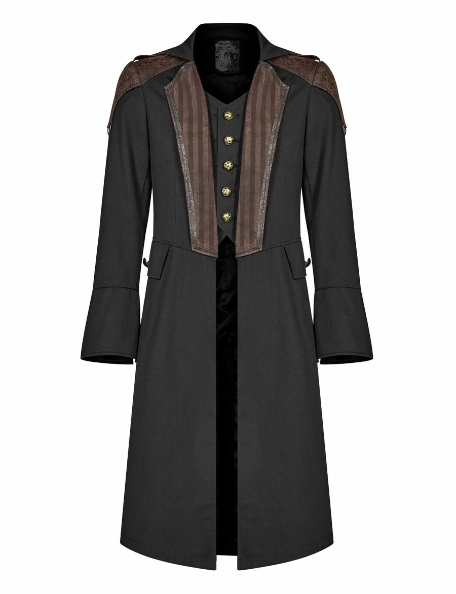 Manteau Steampunk PUNK RAVE 'gudrun' 6 Manteau Steampunk PUNK RAVE 'gudrun' â Image 4