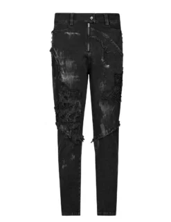 Pantalon PUNK RAVE 'destroy Man' -DISCOBOLE Soldes mg 0693 900
