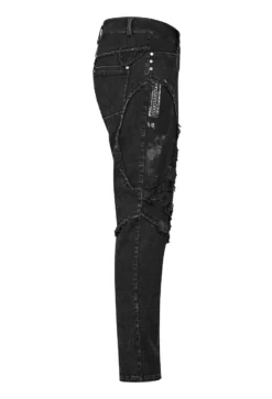 Pantalon PUNK RAVE 'destroy Man' -DISCOBOLE Soldes mg 0696 900