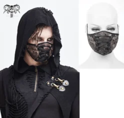 Masque Steampunk En Tissu -DISCOBOLE Soldes mk043 900
