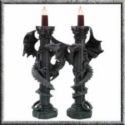 NEMESIS NOW Chandeliers Gothique En Résine 'guardians Of The Light'