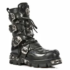 Bottes Cuir New Rock M.1007-C1 -DISCOBOLE Soldes new rock m 1007 c1 2 zoom