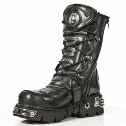 Bottes Cuir New Rock M.1007-C1 -DISCOBOLE Soldes new rock m 1007 c1 4 zoom