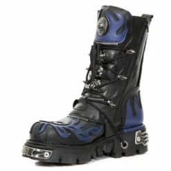 Bottes Cuir New Rock M.1007-C2 -DISCOBOLE Soldes new rock m 1007 c2 3 zoom