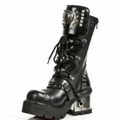 Bottes Cuir New Rock M.1029-C1 -DISCOBOLE Soldes new rock m 1029 c1 4 zoom