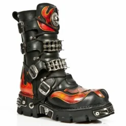Bottes Cuir New Rock M.1036-C1 -DISCOBOLE Soldes new rock m 1036 c1 2 zoom