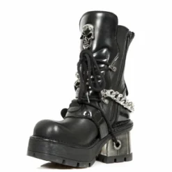 Bottes Cuir New Rock M.1074-C1 -DISCOBOLE Soldes new rock m 1074 c1 4 zoom