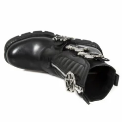 Bottines Cuir New Rock M.1486-C2 -DISCOBOLE Soldes new rock m 1486 c2 6 zoom