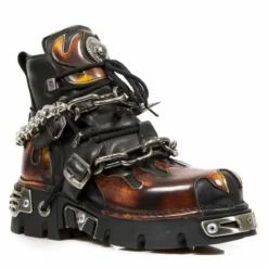 Bottines Cuir New Rock M.1495-S1 9 Bottines Cuir New Rock M.1495-S1 -DISCOBOLE Soldes new rock m 1495 s1 2 zoom