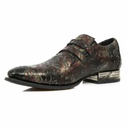 Mocassins Cuir New Rock M.2246-S28 -DISCOBOLE Soldes new rock m 2246 s28 5 zoom