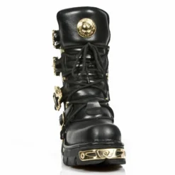 Bottes Cuir New Rock M.391GOLD-C1 -DISCOBOLE Soldes new rock m 391gold c1 3 zoom