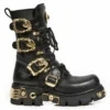 Bottes Cuir New Rock M.391GOLD-C1 -DISCOBOLE Soldes new rock m 391gold c1 zoom
