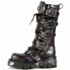 Bottes Cuir New Rock M.402-C1 -DISCOBOLE Soldes new rock m 402 c1 zoom
