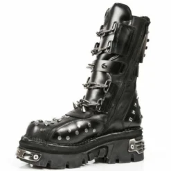 Bottes Cuir New Rock M.799-C10 11 Bottes Cuir New Rock M.799-C10 -DISCOBOLE Soldes new rock m 799 c10 4 zoom