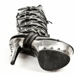Bottes Cuir New Rock M.DEVIL004-C1 13 Bottes Cuir New Rock M.DEVIL004-C1 -DISCOBOLE Soldes new rock m devil004 c1 6 zoom