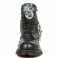 Bottines Cuir New Rock M.MILI124-C1 -DISCOBOLE Soldes new rock m mili124 c1 2 zoom