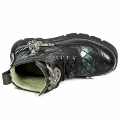 Bottines Cuir New Rock M.MILI124-C1 -DISCOBOLE Soldes new rock m mili124 c1 6 zoom