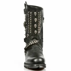 Bottes Cuir New Rock M.MR025-C1 -DISCOBOLE Soldes new rock m mr025 c1 3 zoom