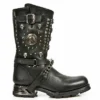 Bottes Cuir New Rock M.MR025-C1 -DISCOBOLE Soldes new rock m mr025 c1 zoom