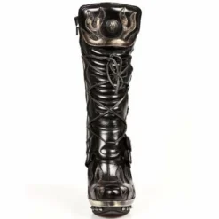 Bottes Cuir New Rock M.PUNK023-C2 -DISCOBOLE Soldes new rock m punk023 c2 3 zoom