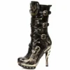 Bottes Cuir New Rock M.PUNK023-C2 -DISCOBOLE Soldes new rock m punk023 c2 zoom