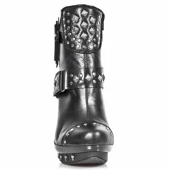 Bottines Cuir New Rock M.PUNK063-S1 -DISCOBOLE Soldes new rock m punk063 s1 3 zoom