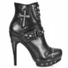 Bottines Cuir New Rock M.PUNK063-S1 -DISCOBOLE Soldes new rock m punk063 s1 zoom