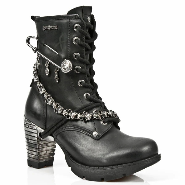 Bottines Cuir New Rock M.TR025-C1 4 Bottines Cuir New Rock M.TR025-C1 â Image 2