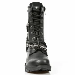 Bottines Cuir New Rock M.TR025-C1 10 Bottines Cuir New Rock M.TR025-C1 -DISCOBOLE Soldes new rock m tr025 c1 3 zoom