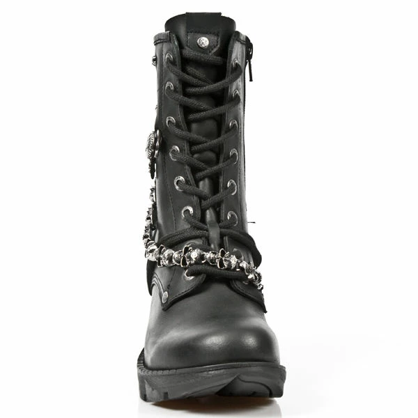 Bottines Cuir New Rock M.TR025-C1 5 Bottines Cuir New Rock M.TR025-C1 â Image 3