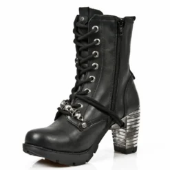Bottines Cuir New Rock M.TR025-C1 11 Bottines Cuir New Rock M.TR025-C1 -DISCOBOLE Soldes new rock m tr025 c1 4 zoom
